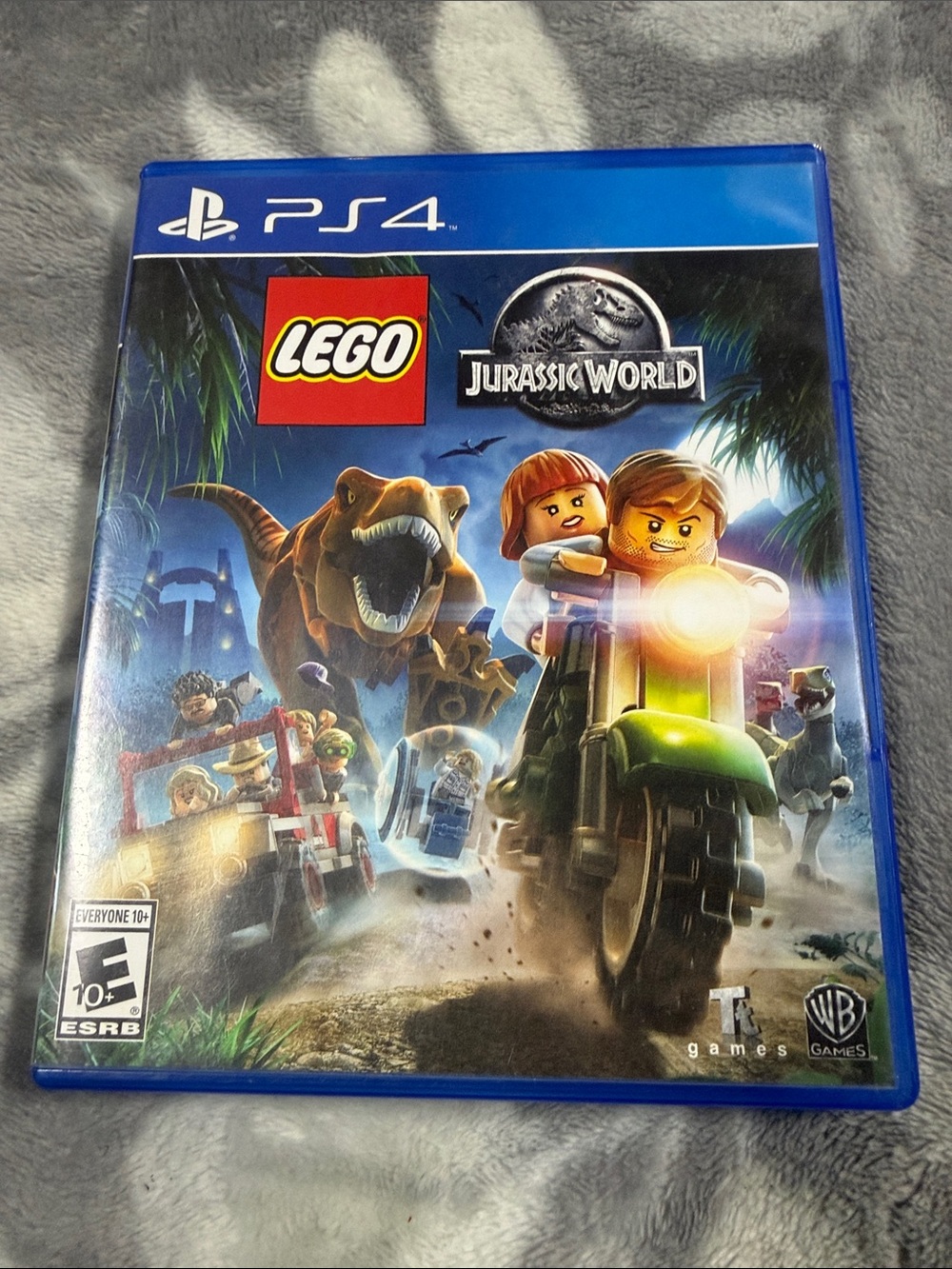 LEGO Jurassic World PS4 Game - Blue Case
